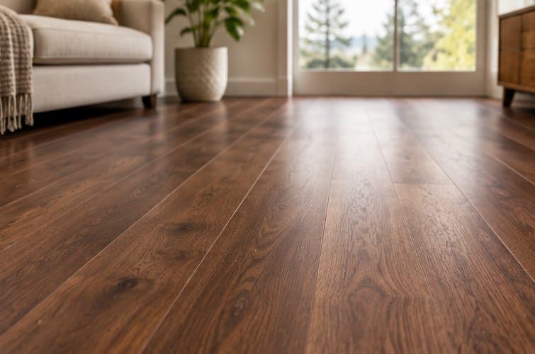Solid Hardwood Flooring, illustrative photo