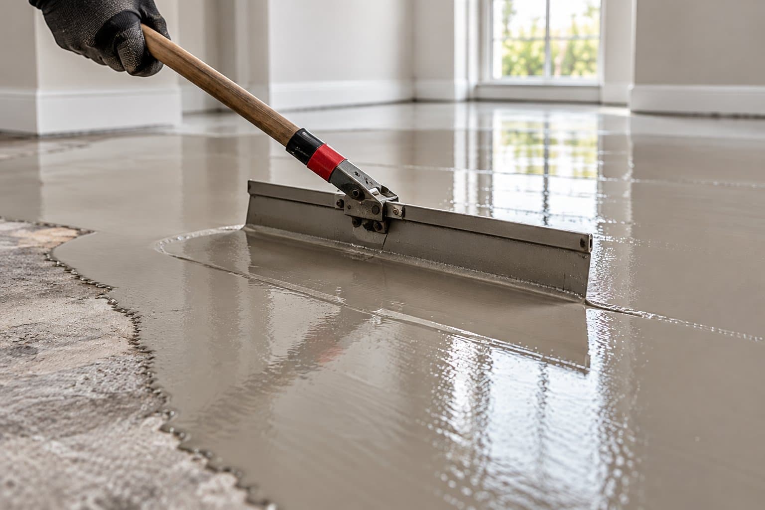 Floor Levelling, illustrative photo